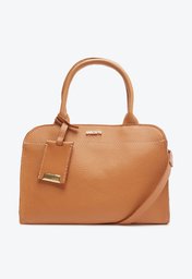 Bolsa Tote Marrom Anacapri Detalhe Média