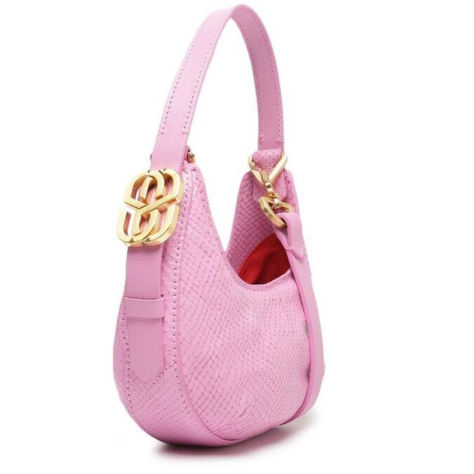 shoulder bolsa preta couro