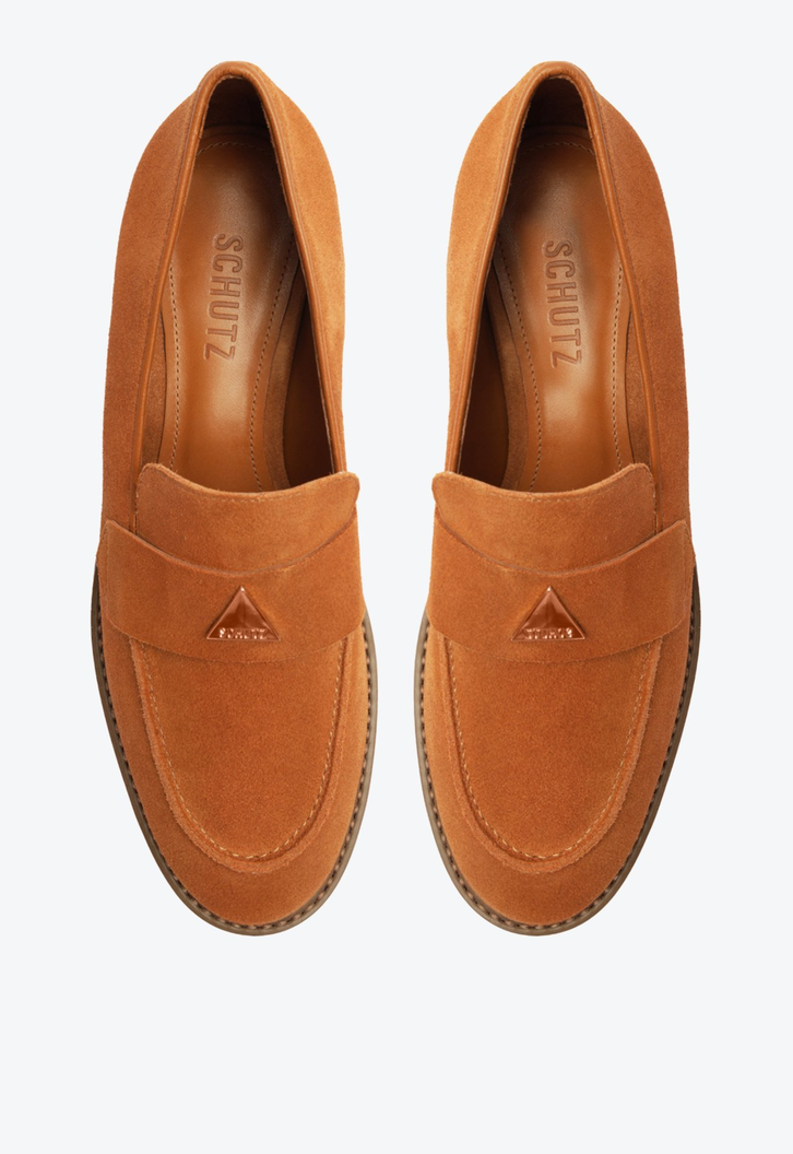 SKmam② Mocassim Marrom Schutz Acamurçado | ZZ MALL