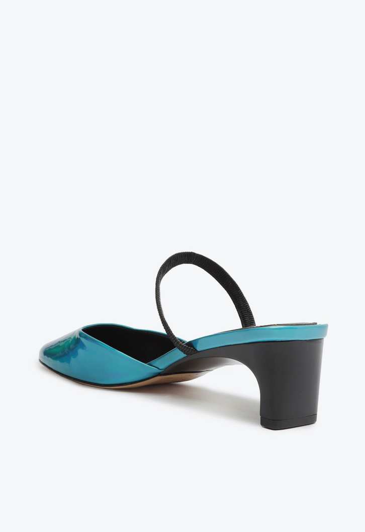 Mule Bertie Casual Azul