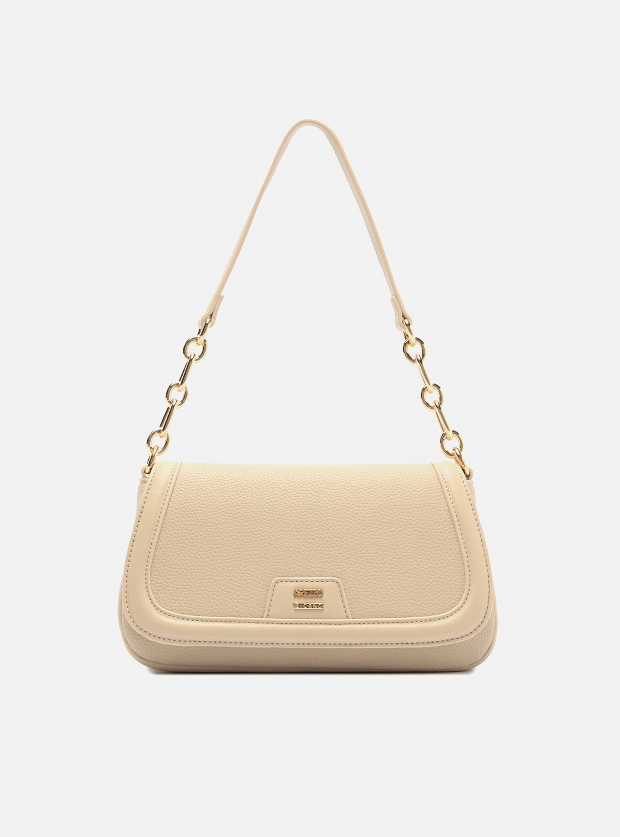 Bolsa Shoulder Branca Média | ZZ MALL