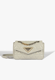 Bolsa Tiracolo Pequena 944 Couro Cinza