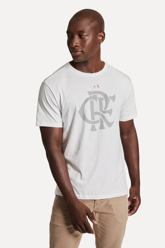 CAMISETA BRANCA RESERVA ESTAMPADA CRF 2.0