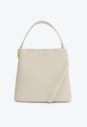 Bolsa Tiracolo Bucket Branca Schutz Esther Pequena Couro
