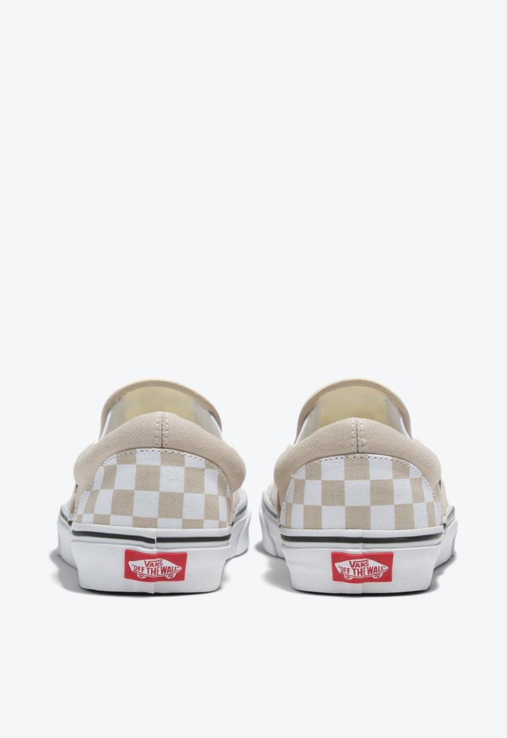 Tênis Vans Slip On Classic Checkerboard French Oak