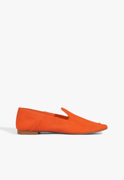 Mocassim Adina Camurça Laranja