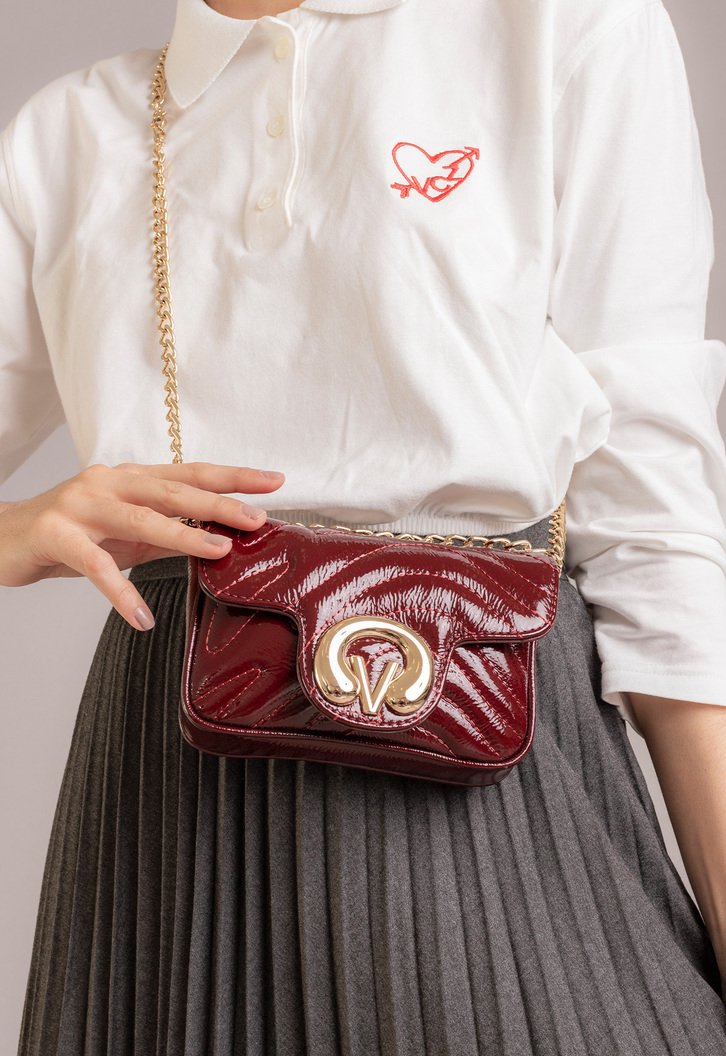 Bolsa Tiracolo Lily Pequena Roxo