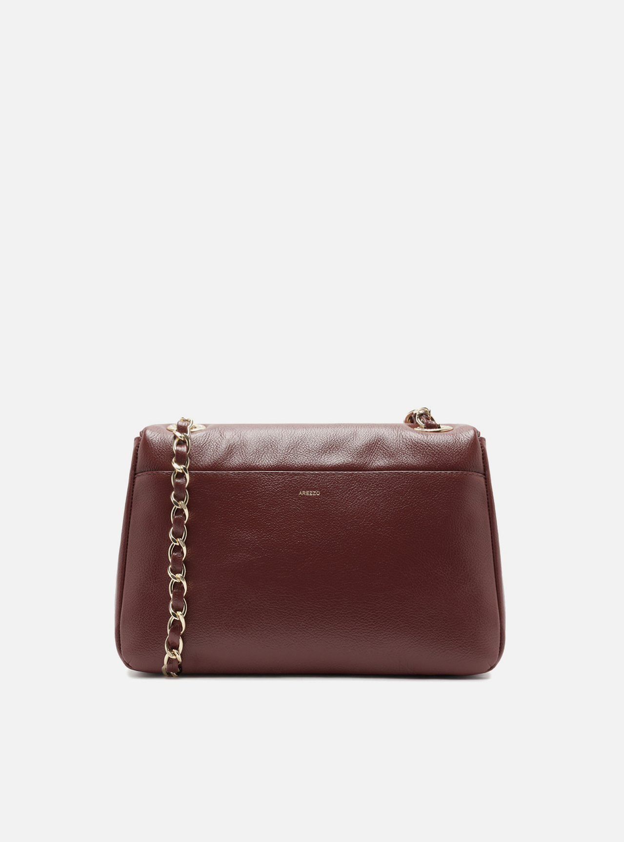 Nmiz♥️ Bolsa Tiracolo Vermelha Couro Mizz Média Tachas | ZZ MALL