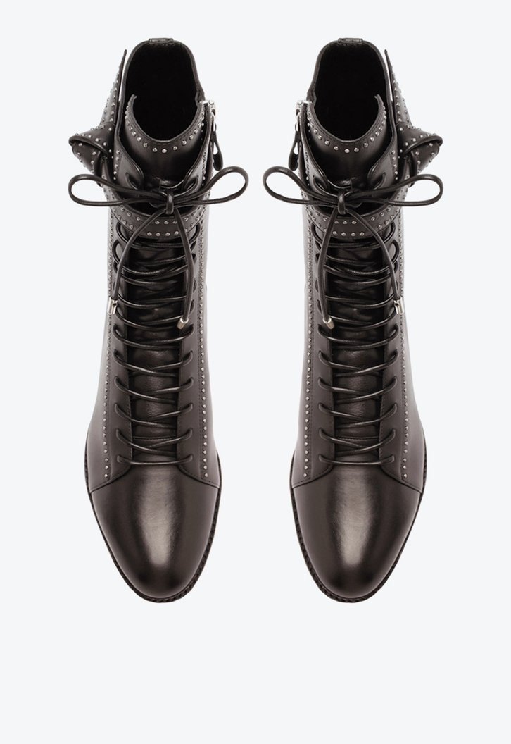 Evelyn Bootie Studs Black
