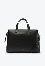 Bolsa Tote Preta Anacapri Lisa Média