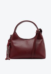 Bolsa Tiracolo Média Merlot Vermelha