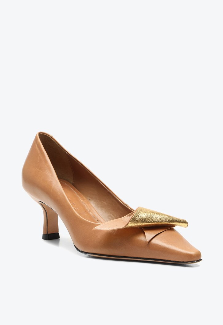 Scarpin Amber Caramelo