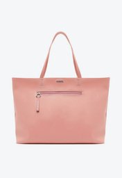 Bolsa Shopping Rosa Anacapri Zíper Grande