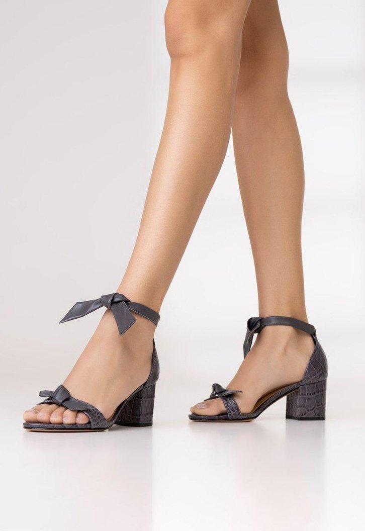 Clarita Block 60  Charcoal Gray
