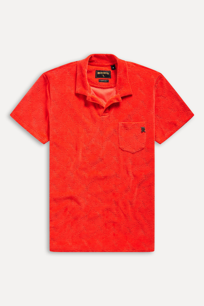 archivio 赤 ポロシャツ VIVA POLO VERMELHA RESERVA MC ATOALHADA JACQUARD | ZZ MALL
