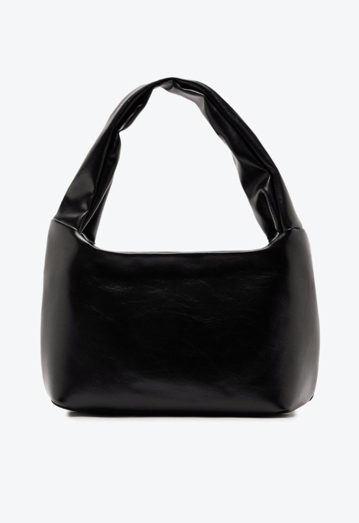 Bolsa Shopping Média Adorno Preta