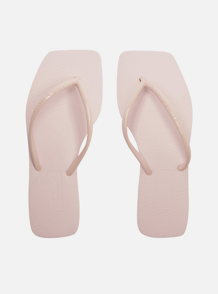 Chinelo de Dedo Rosa Flatform Brizza