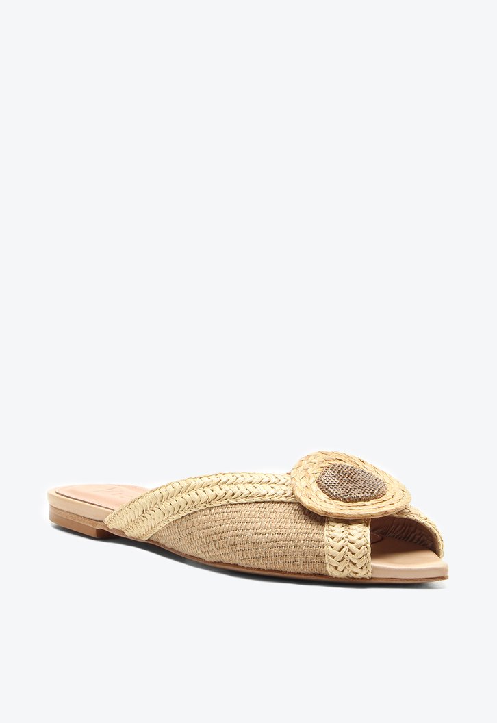Flat Mindy Bege