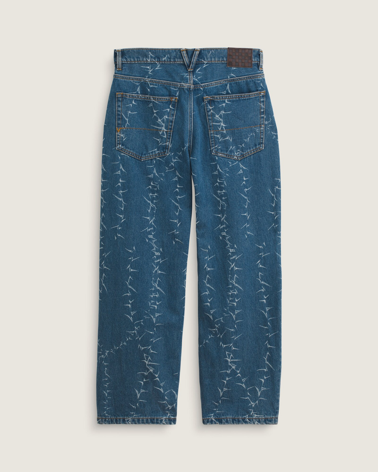 Calça Check 5 Baggy Denim Vintage Indigo | ZZ MALL