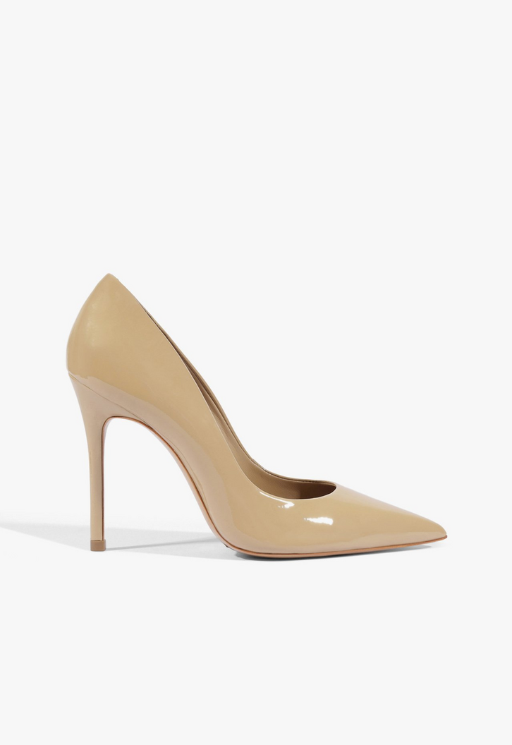 Scarpin Schutz Caiolea Couro Marrom