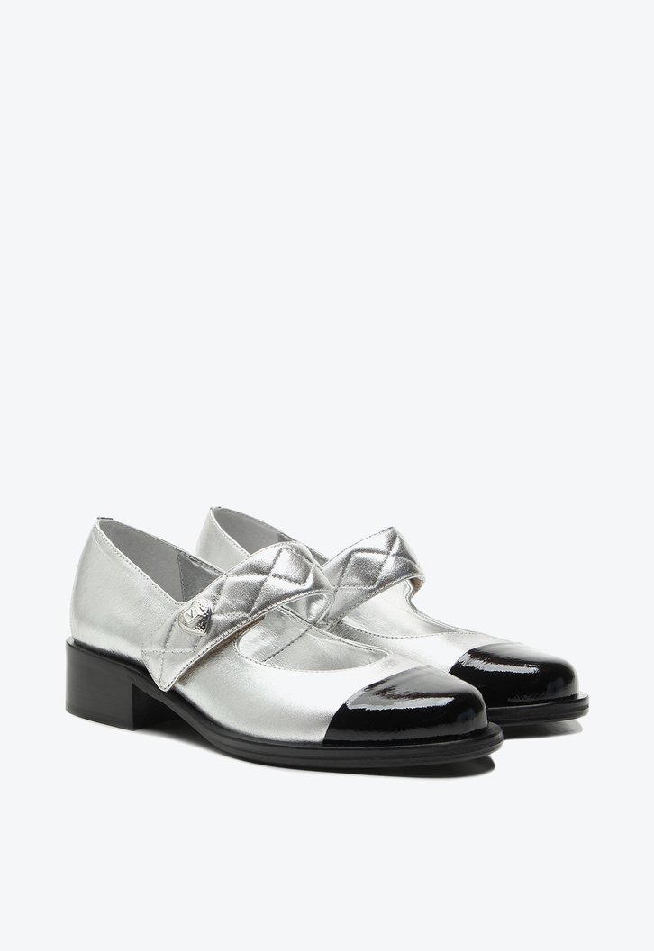 Mocassim Grace Prata