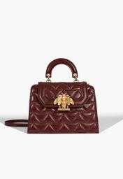 Bolsa Tiracolo Grande Believe Couro Vinho