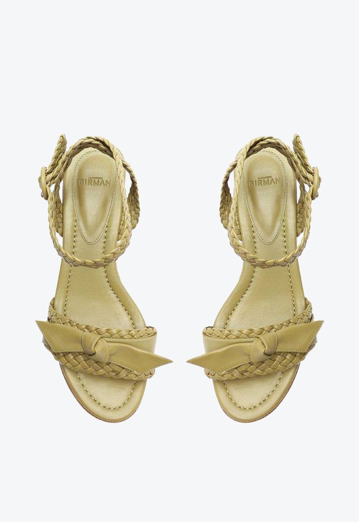 Clarita Woven Clog 110 Silvergreen