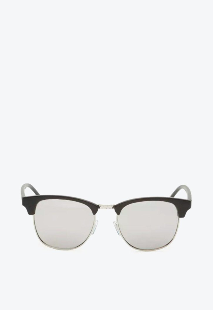 Óculos Vans De Sol Dunville Shades Matte Black Silver Mirror