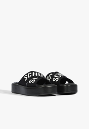 Sandália Plataforma X Schutz Preta | ZZ MALL