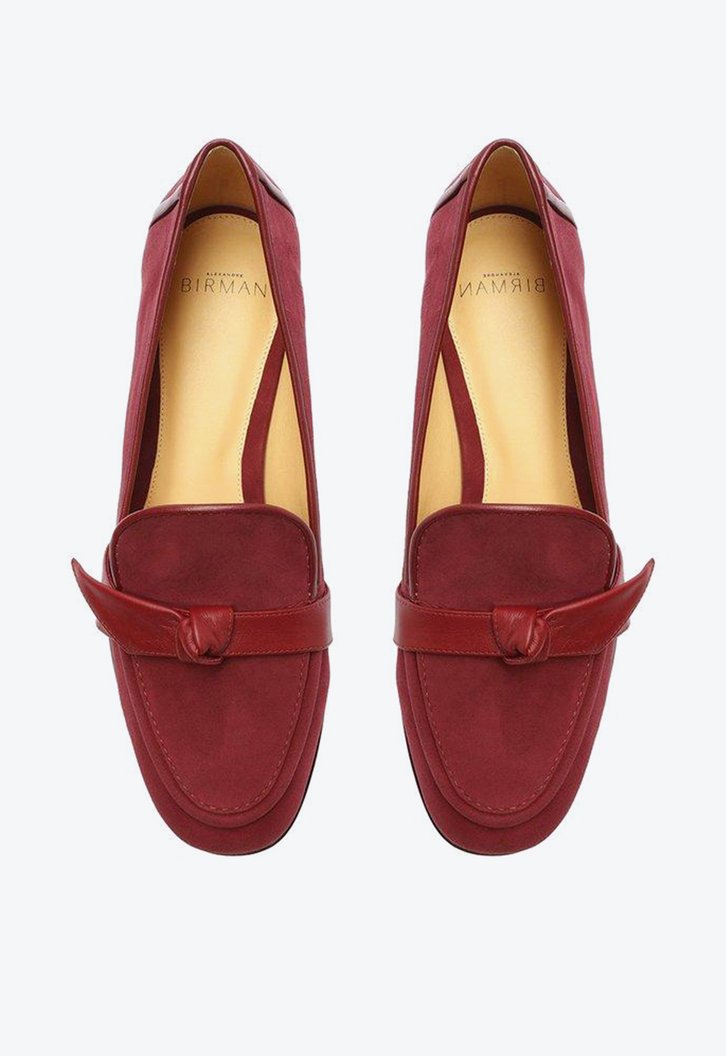 Asymmetric Clarita Loafer Round Toe Intense Rust