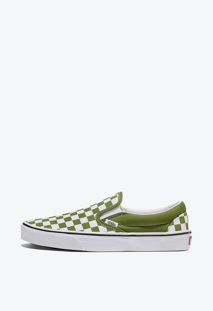 Tênis Slip-On Checkerboard Pesto