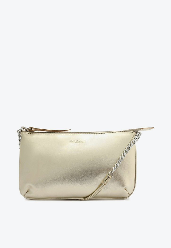 Crossbody Dourada Anacapri Luxo Pequena