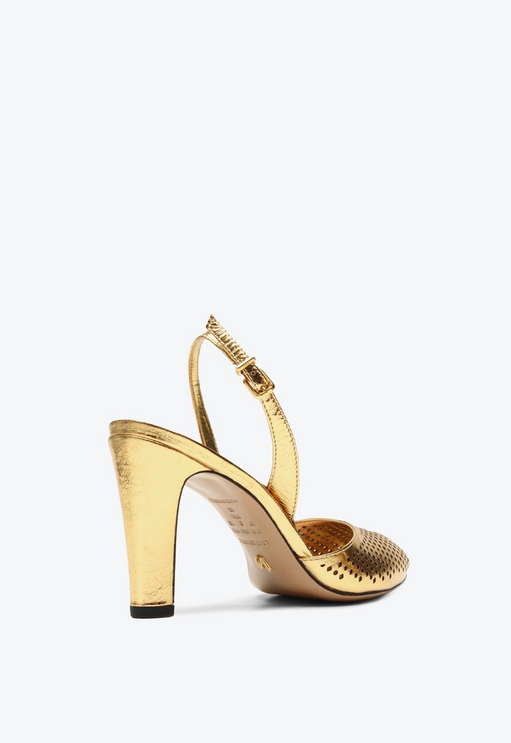 Slingback Olga Dourado | ZZ MALL