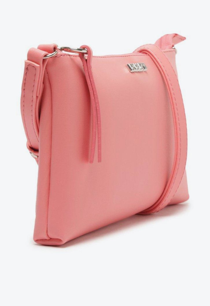 Bolsa Tiracolo Rosa Anacapri Minimalista Pequena