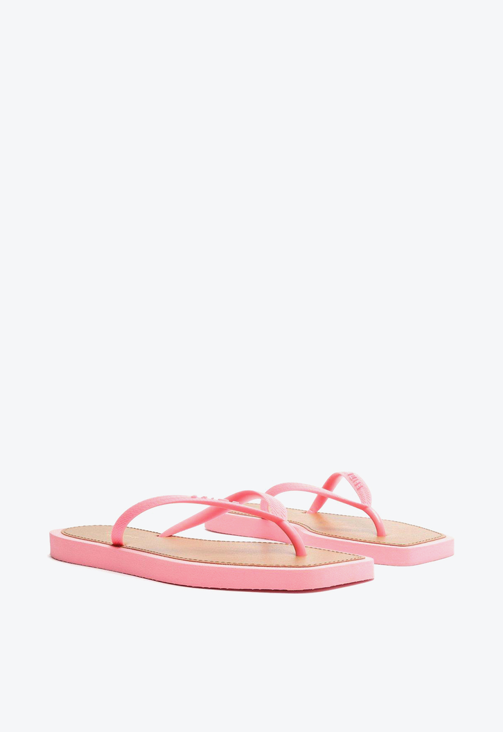 Chinelo De Dedo Rosa Brizza Square
