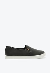 Tênis Slip On Preto Anacapri Texturizado