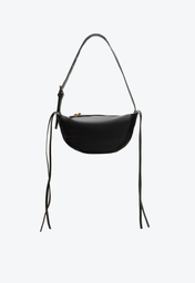 Bolsa Tiracolo Preta Schutz Pequena Frenchie Couro