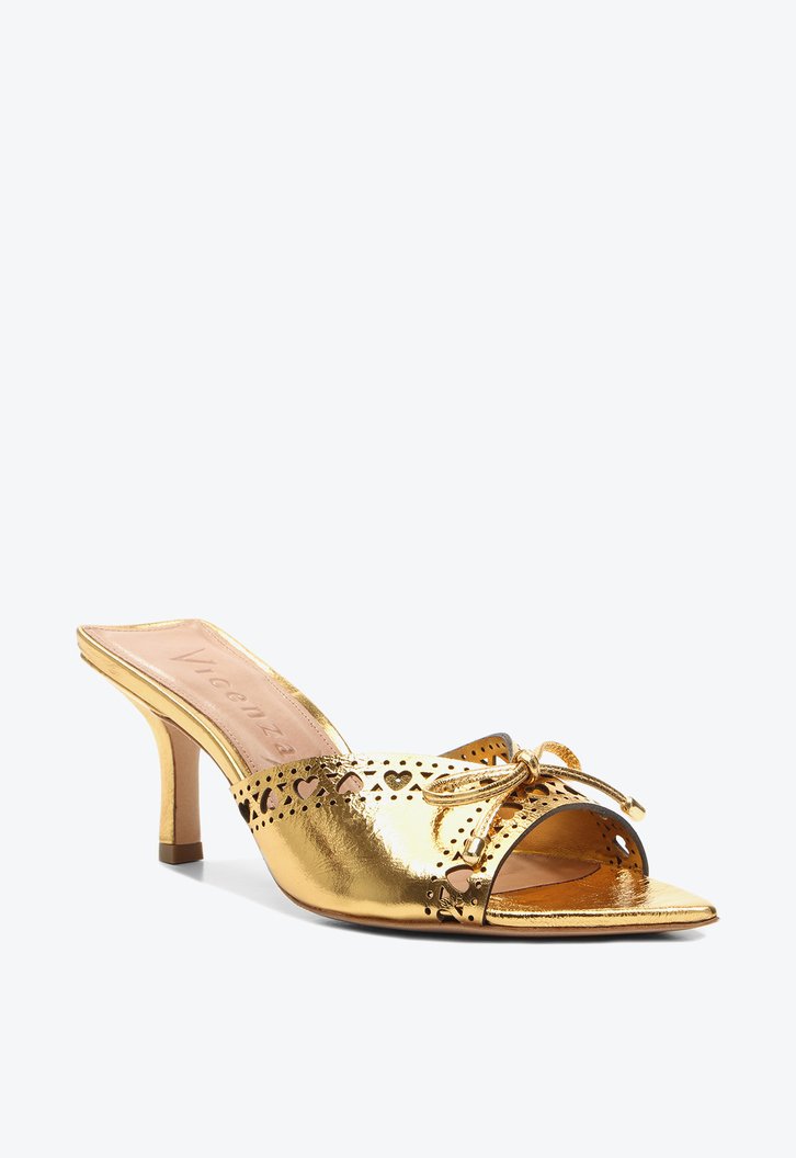 Tamanco Saga Dourado