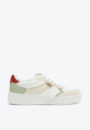 Tênis Branco E Verde Anacapri Sola Alta Santorine