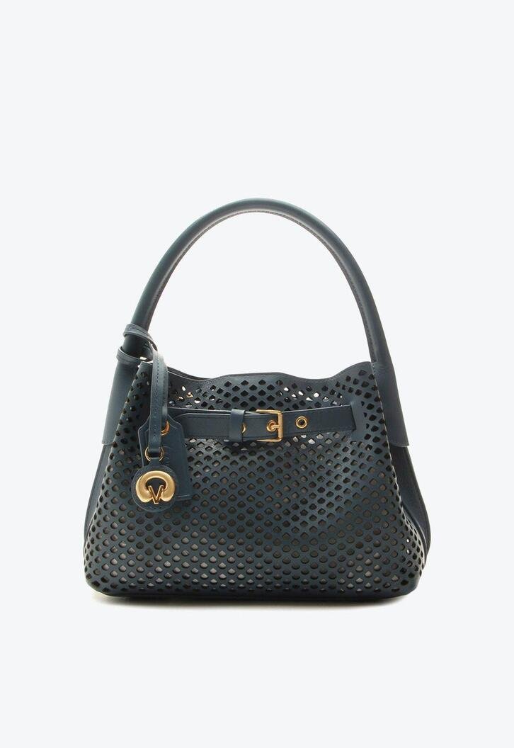 Bolsa Tote Agnes Média Azul