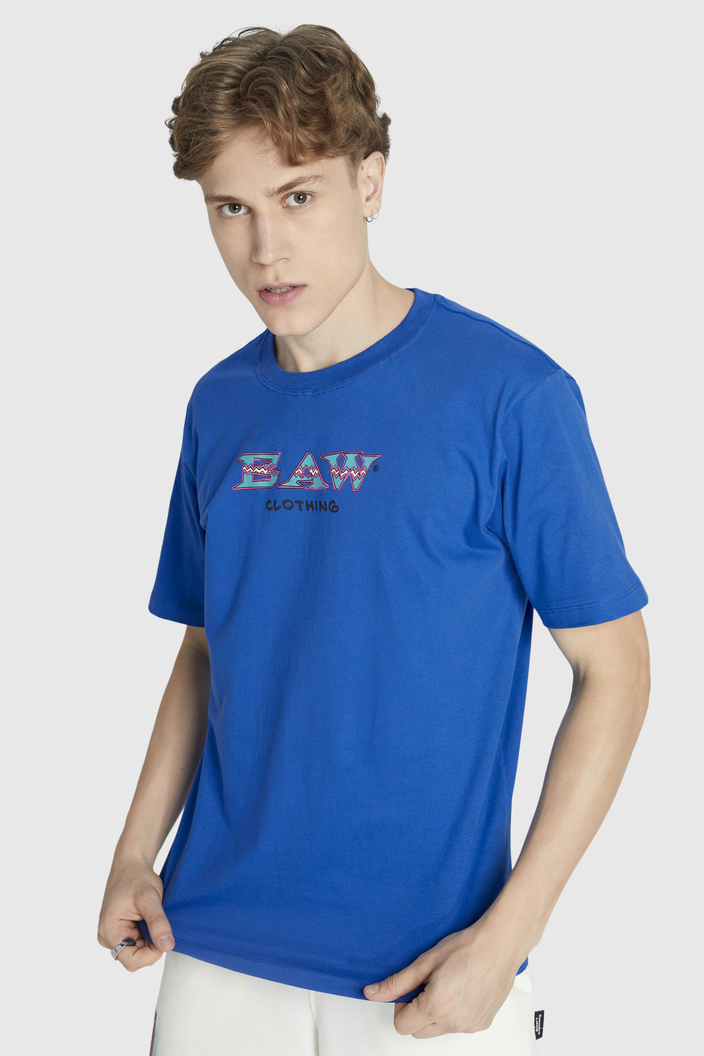 Camiseta Azul Baw Clothing Mc Regular Bawlolo