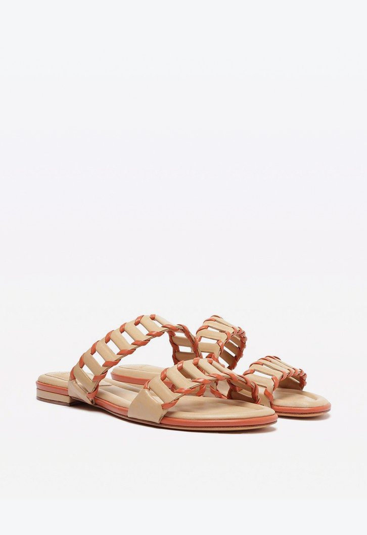 Claire Flat Nude/Guava