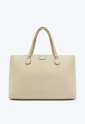 Bolsa Shopping Branca Schutz Grande Mikki