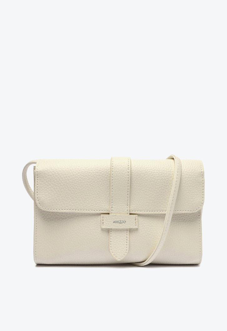 Bolsa Tiracolo Branca Arezzo Betina Pequena