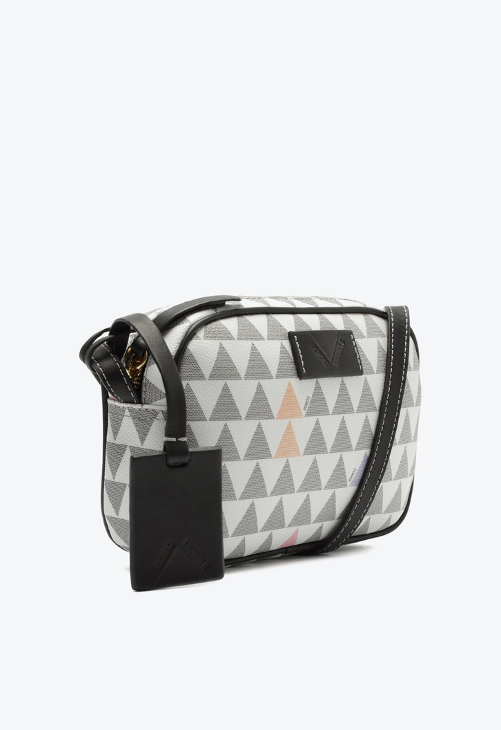 Bolsa Tiracolo Branca Schutz Kate New Triangle