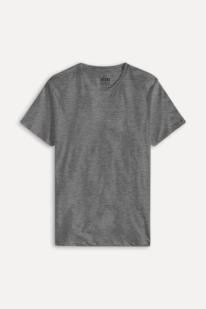 CAMISETA CINZA ESCURO RESERVA SIMPLES MASCULINA