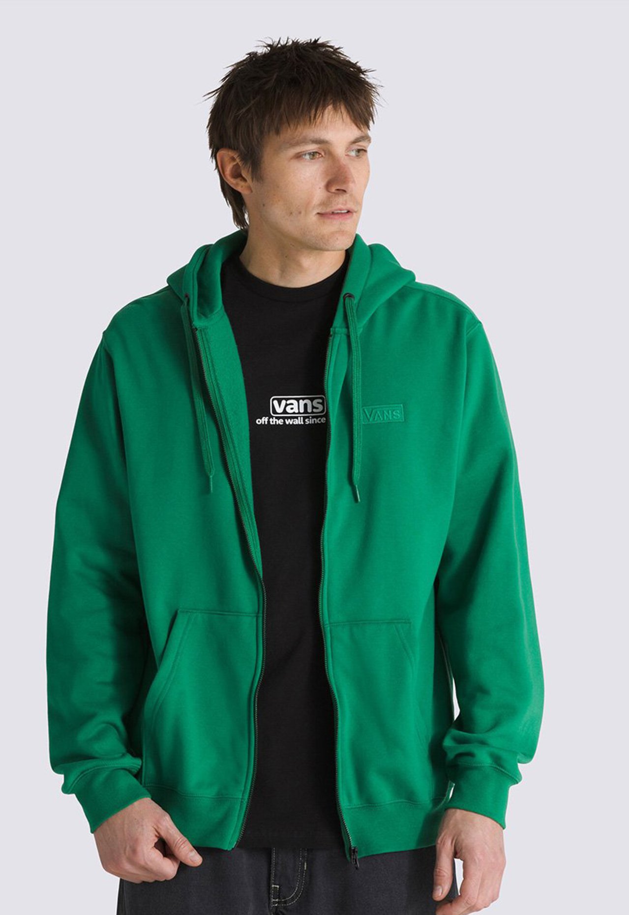 Moletom Core Basic Ii Fz Verdant Green | ZZ MALL