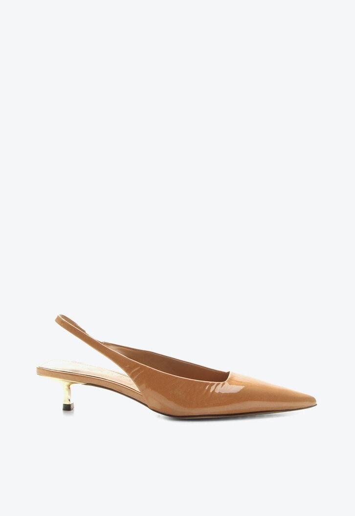 Slingback Leiria Marrom