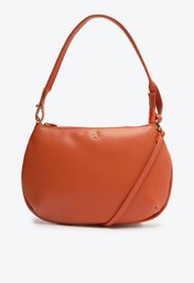 Bolsa Tiracolo Laranja Anacapri Lisa Média