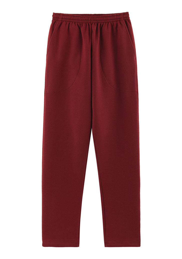 Calça Vermelho Hering Kids Em Moletom Masculina Básica Slim